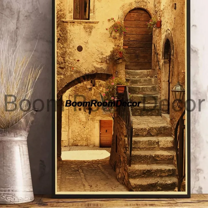 Boho Vase Still Life Canvas Poster 5