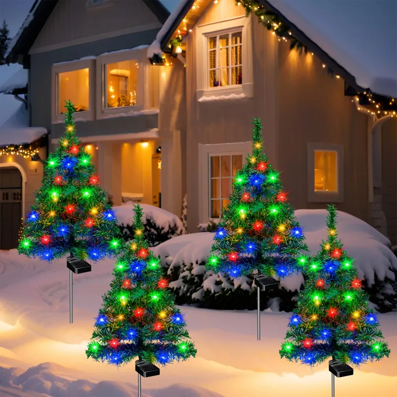 Solar Christmas Tree Lights 2