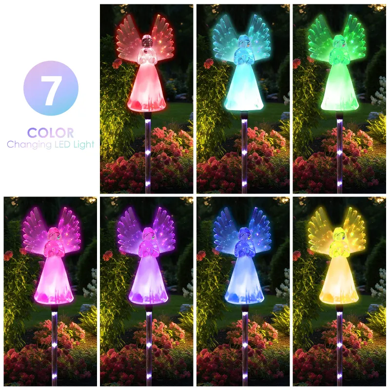 Solar Angel Garden Lights (2-Pack) 5
