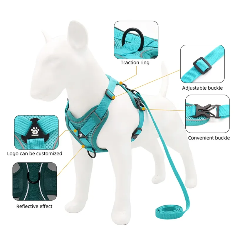 Cat Harness & Leash Set - Reflective & Escape Proof 3