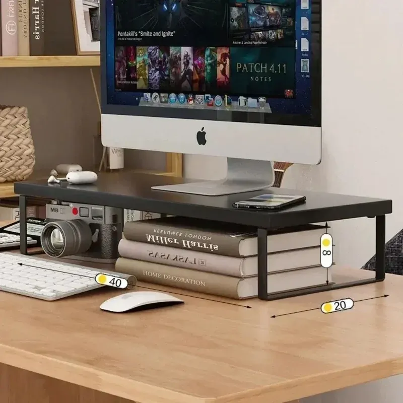 Multifunctional Monitor Stand & Desktop Storage Rack 6