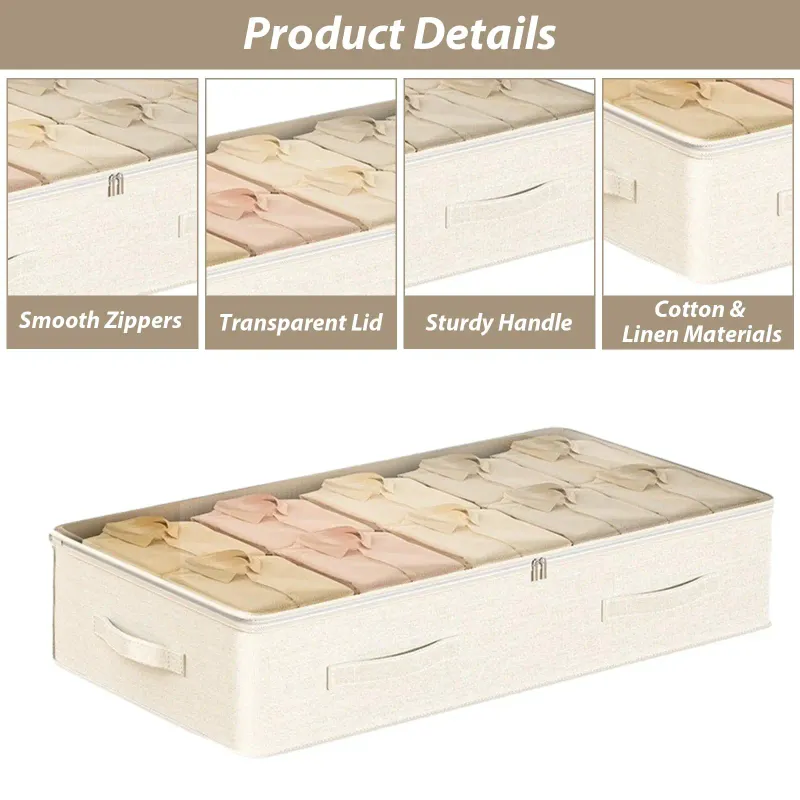 Collapsible Underbed Storage Bins 6
