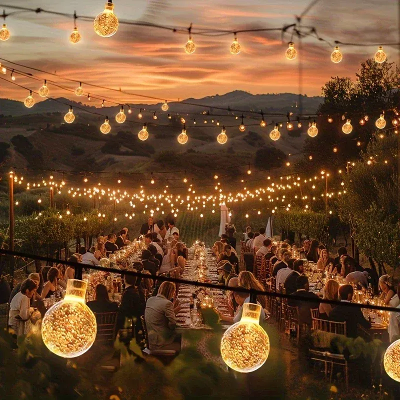 Solar LED String Lights - 5m 20LED 5