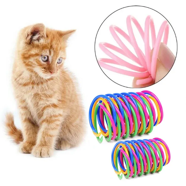 Coil Spiral Spring Cat Toy 2