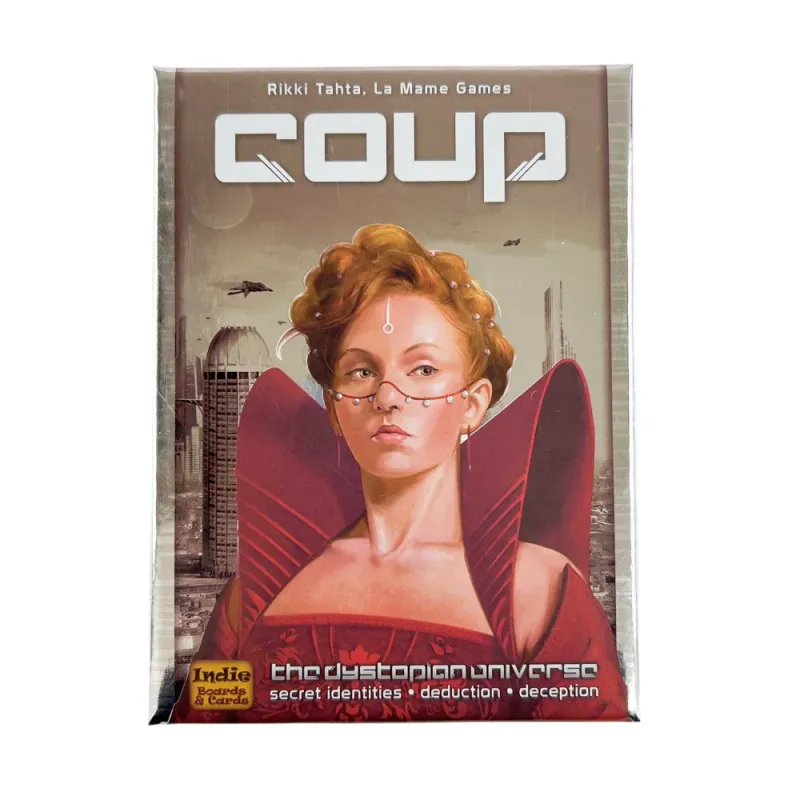 Coup Bluffing Strategy Card Game 1
