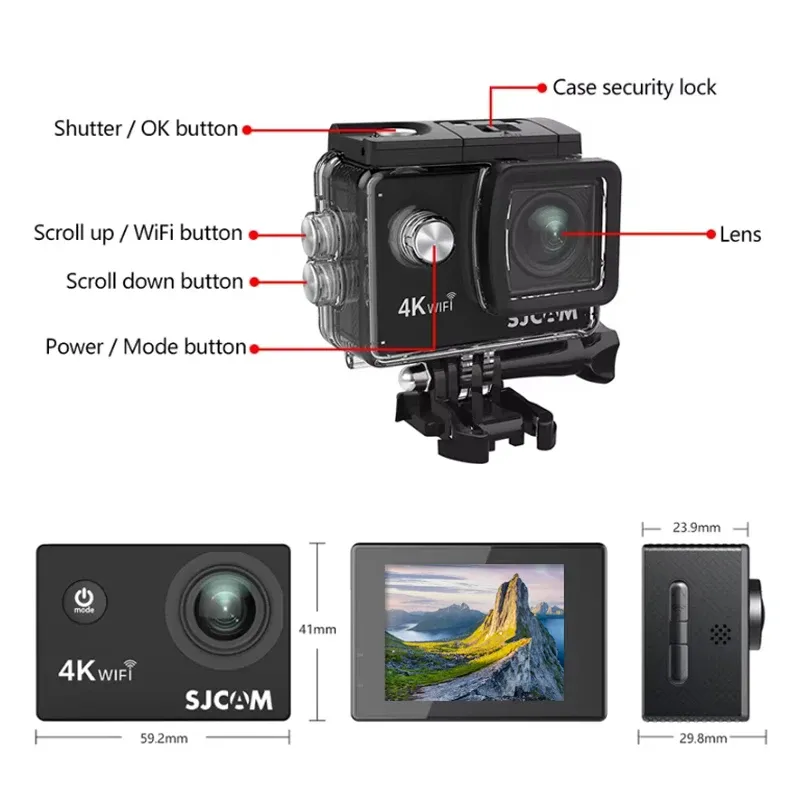 SJCAM SJ4000 Air 4K Action Camera 2