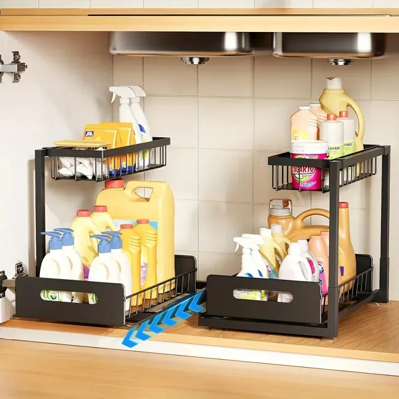 2-Tier Pull-Out Under Sink Organizer 6