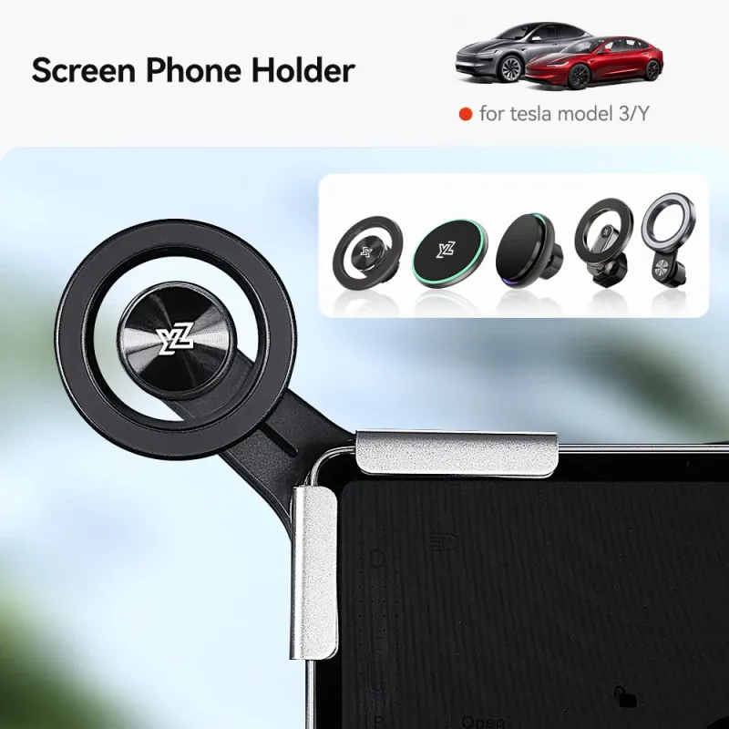 YZ Tesla Model Y Magnetic Phone Holder 2