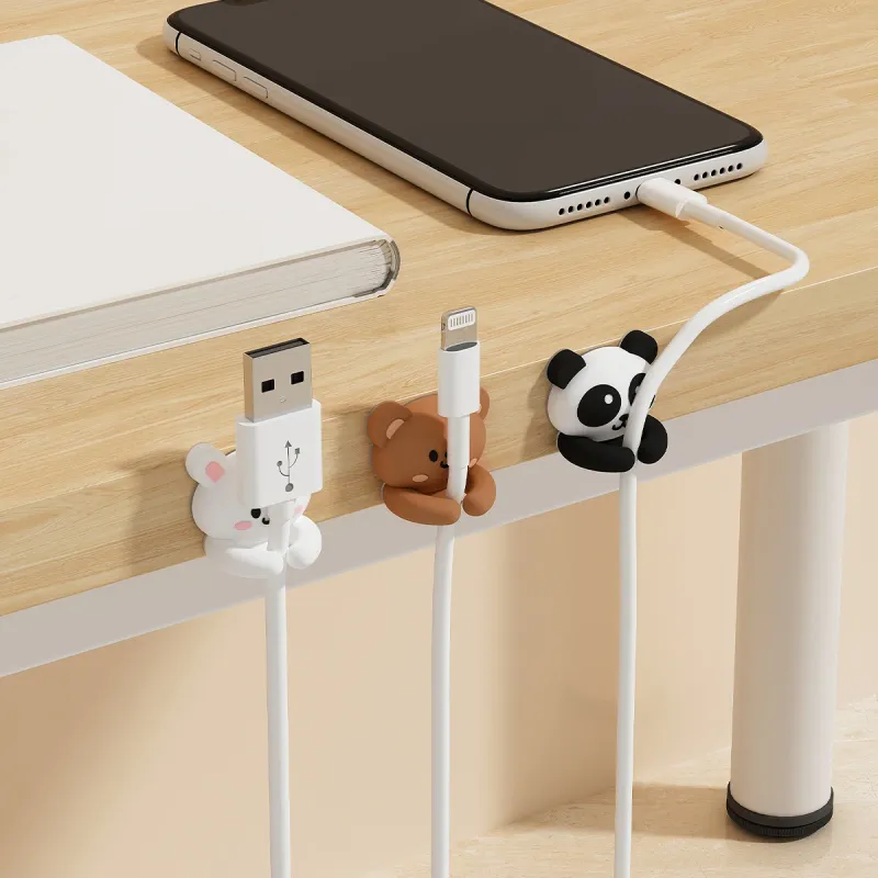 WORTHBUY Cute Desktop Cable Organizer 1