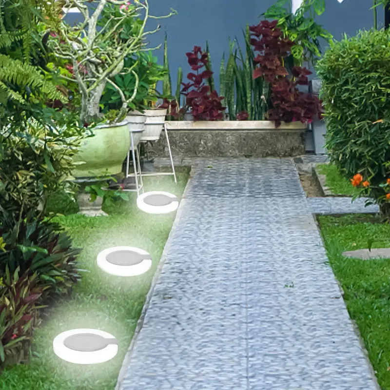 Solar Garden Stake Lights - 360° Rotating 4