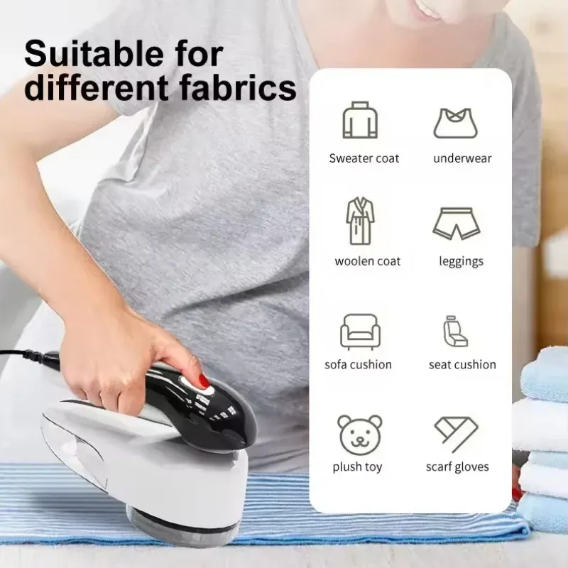 Electric Lint Remover Fabric Shaver 4