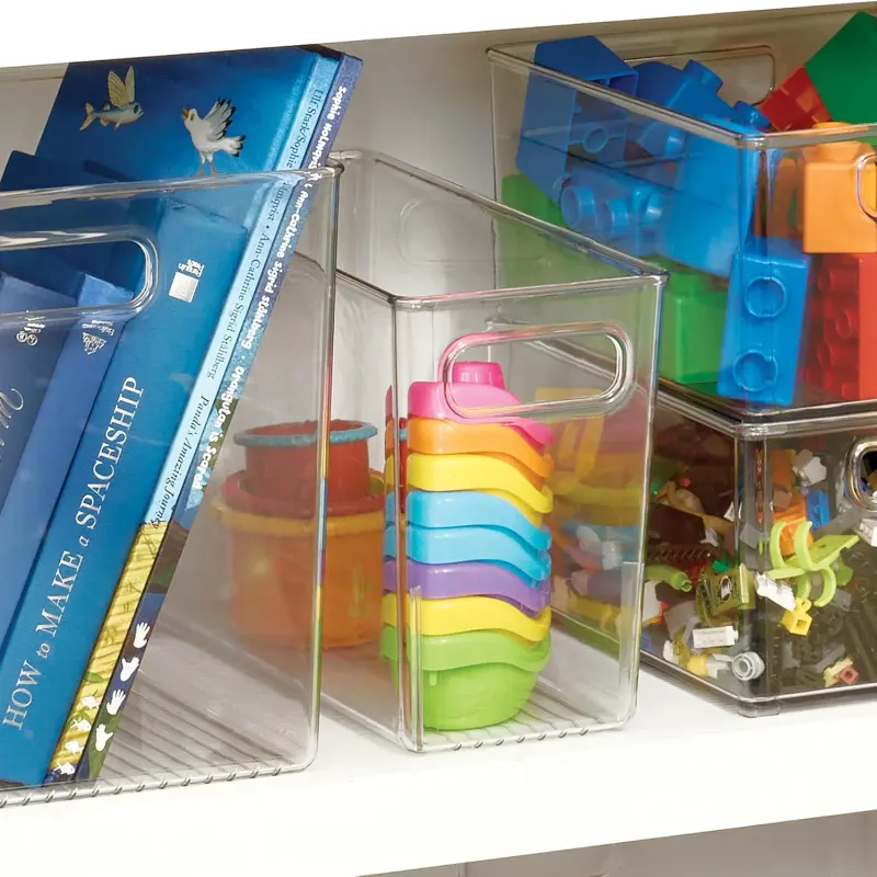 Slim Bathroom Storage Bin 6
