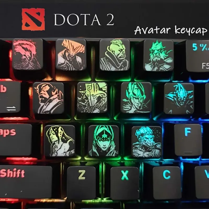 Dota 2 Hero Skill Keycaps Set 2