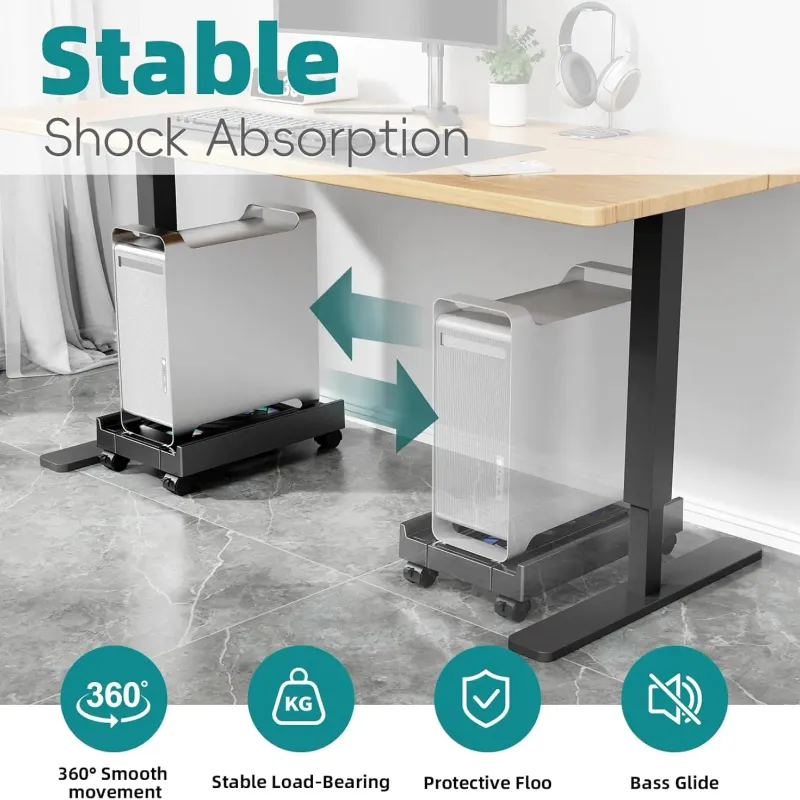 Mobile CPU Stand with Cooling Fan 4