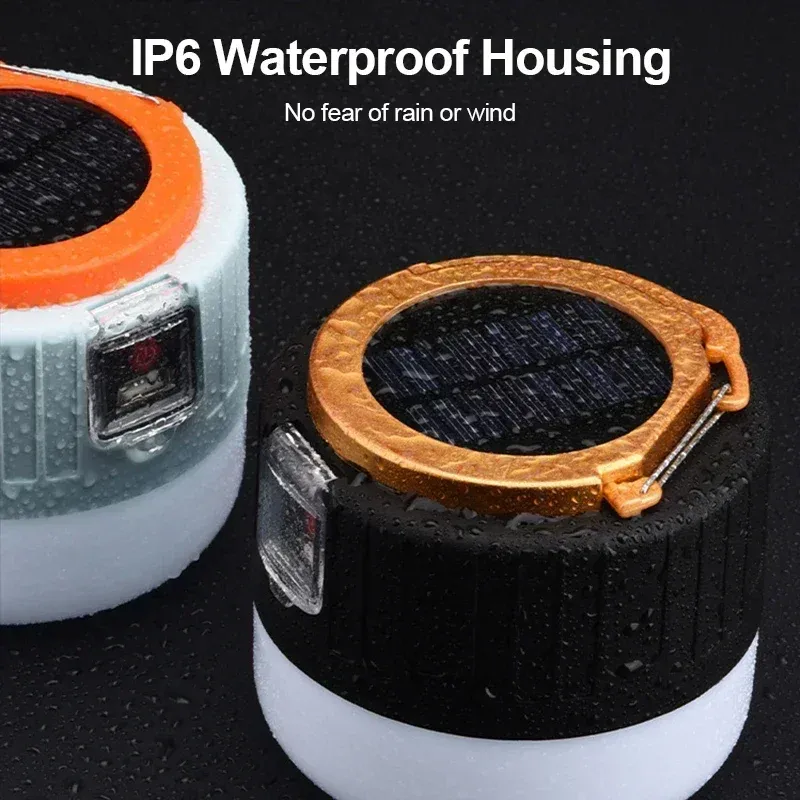 Solar LED Camping Lantern with Remote 3