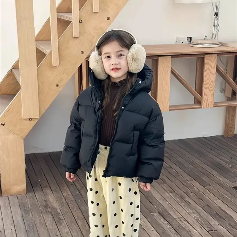 Kids Winter Down Jacket with Hood 2