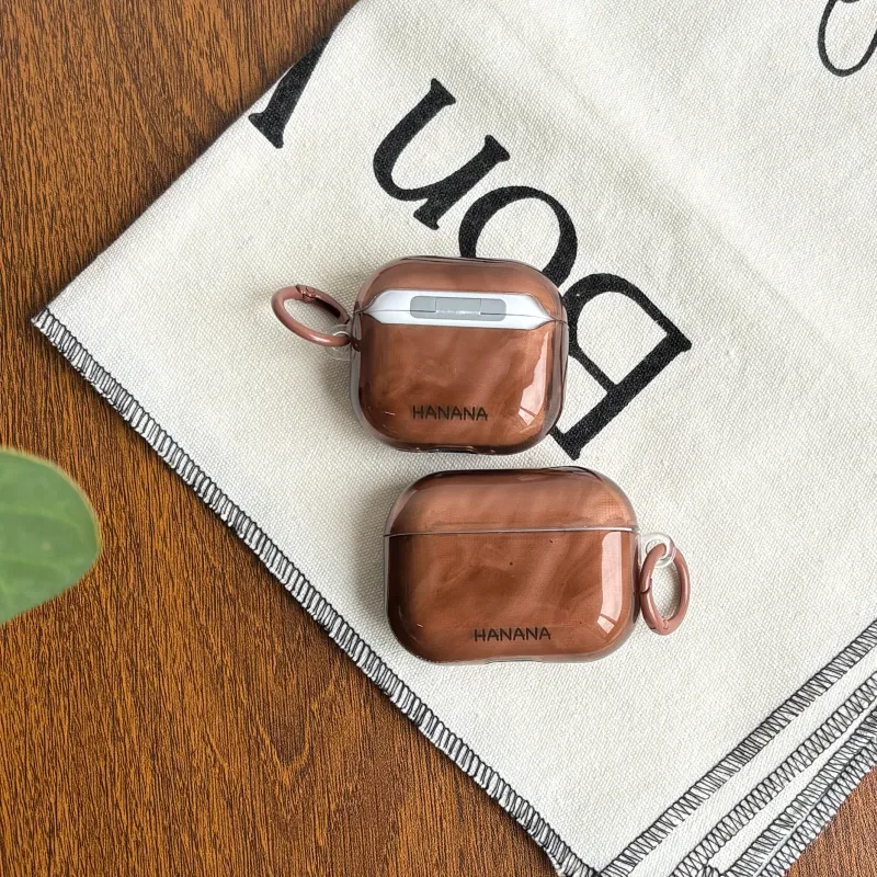 Chocolate Smudging AirPods Case Cover 1