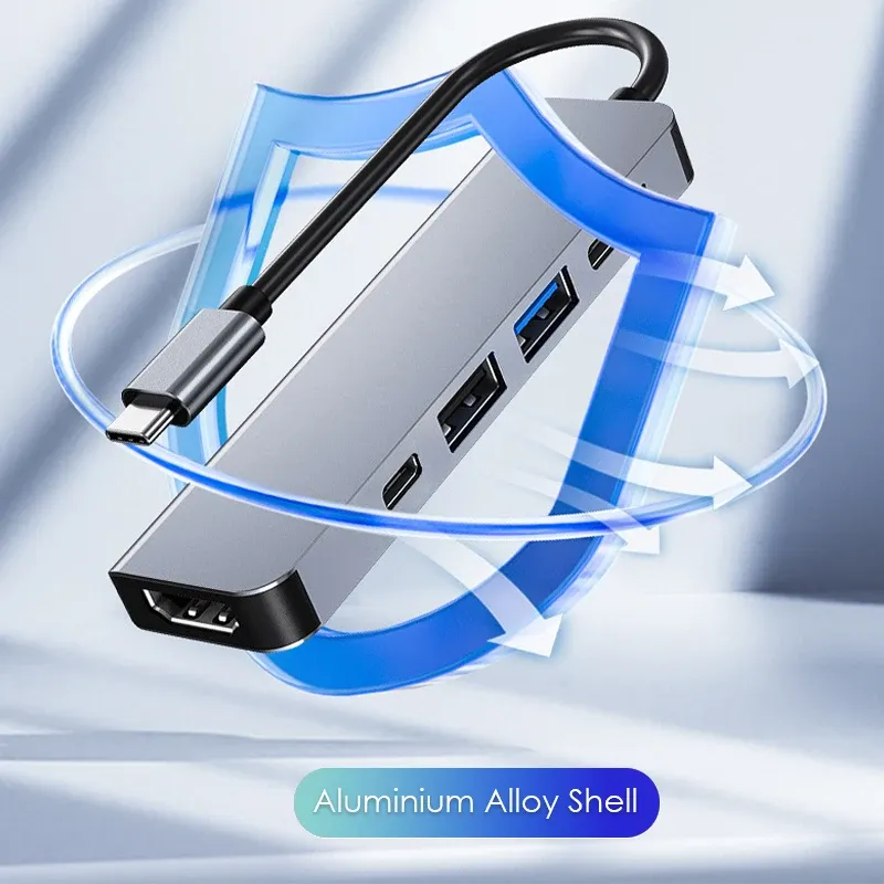 5-in-1 USB-C Hub for MacBook 6