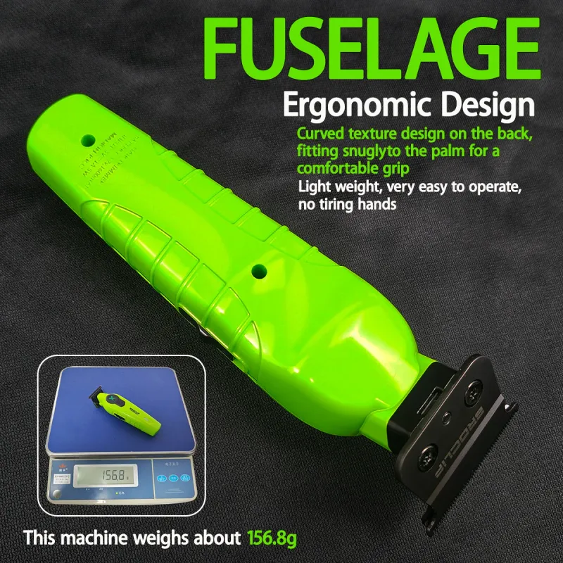 BRDCLIP FA1T Professional Hair Trimmer Green 4