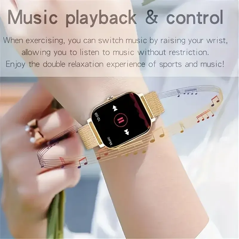 KESHUYOU 2.01" HD Smart Watch with Call & Sport Modes 5