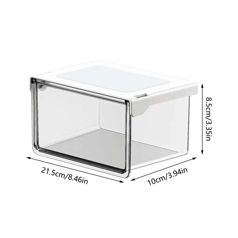 Clear Stackable Organizer Drawers 6