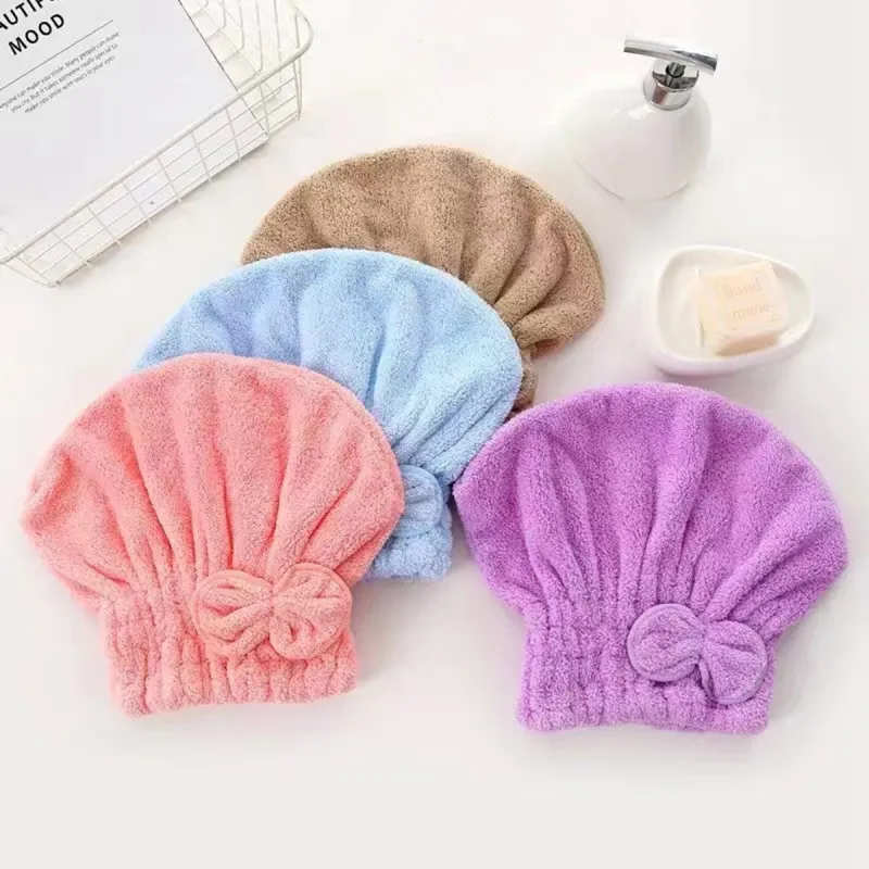 Microfiber Hair Drying Turban Wrap 1