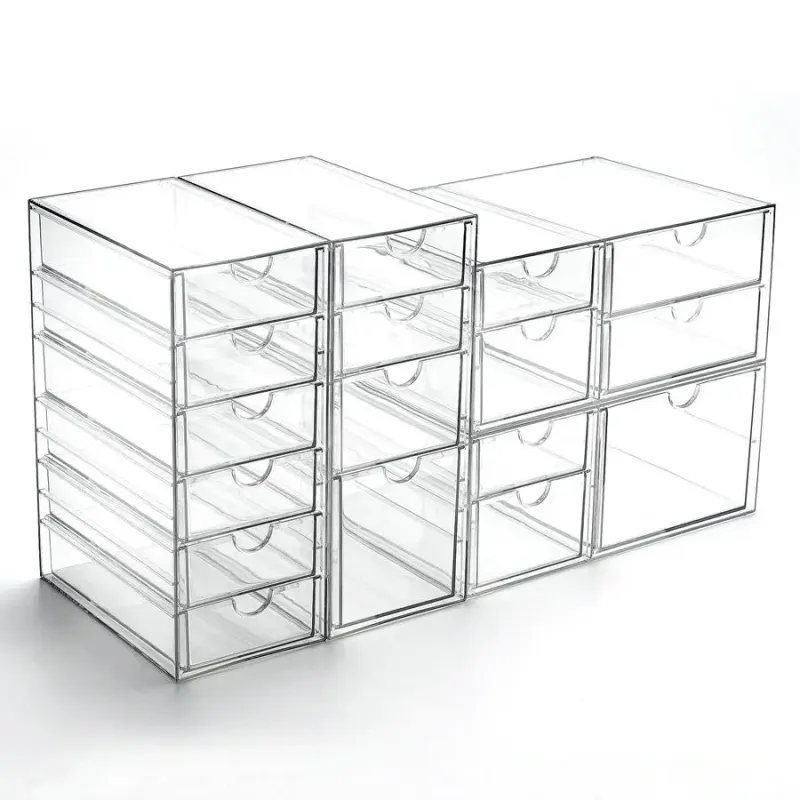 17-Drawer Acrylic Organizer Set (4 Units) 1