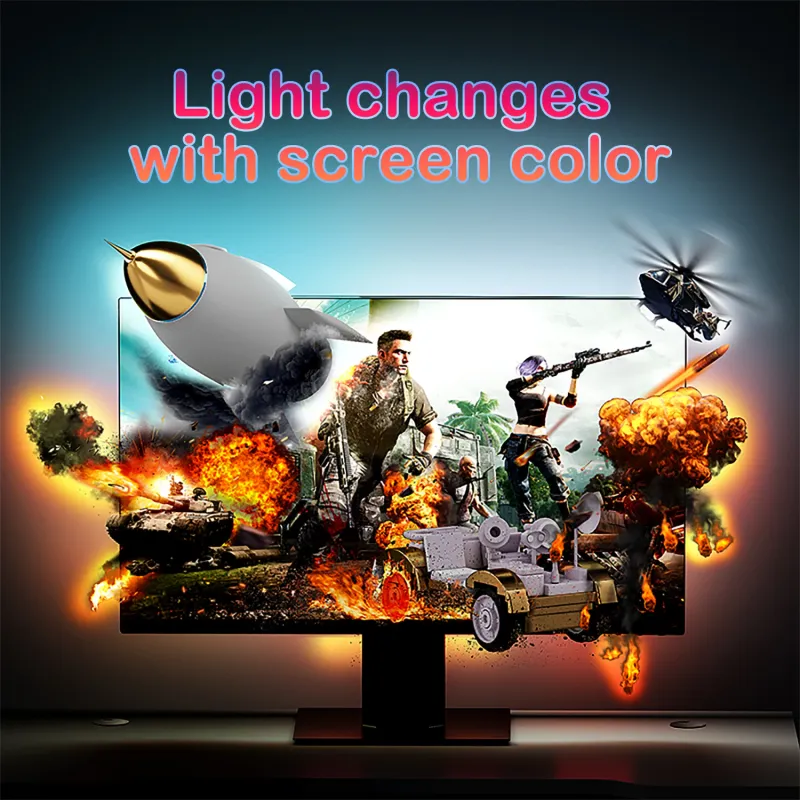 RGB Gaming Strip Light with Monitor Sync 2