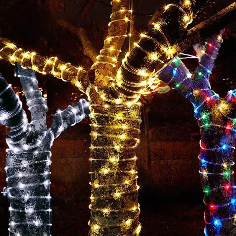Solar LED Rope Lights - Waterproof 8 Modes 2