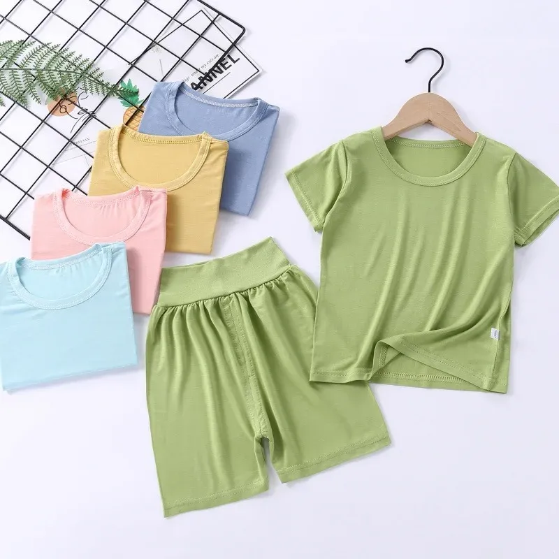 Baby Girls Modal Pajamas Set 1