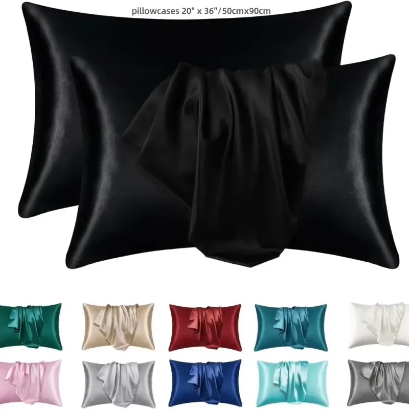 Satin Pillowcase 2 Pack Queen Size 1