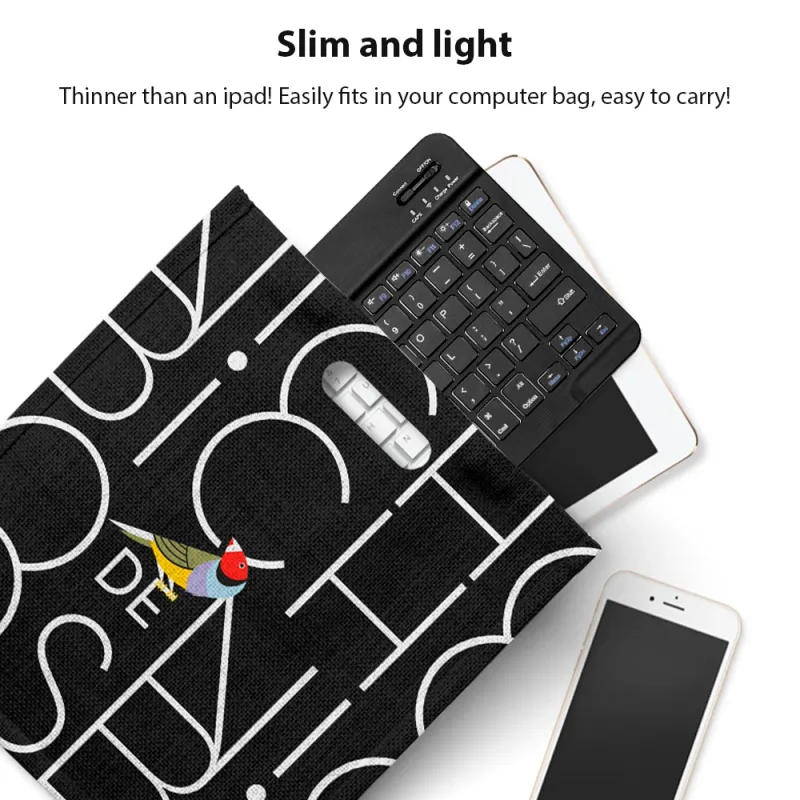 Mini Bluetooth Keyboard & Mouse Set 6