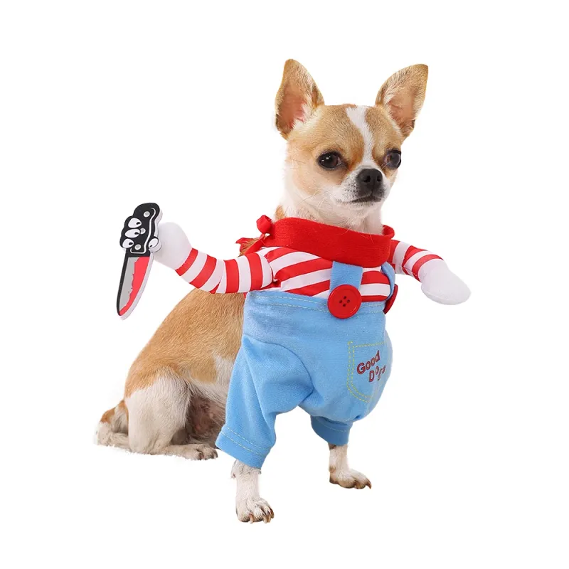 Funny Halloween Pet Costume Jumpsuit 5
