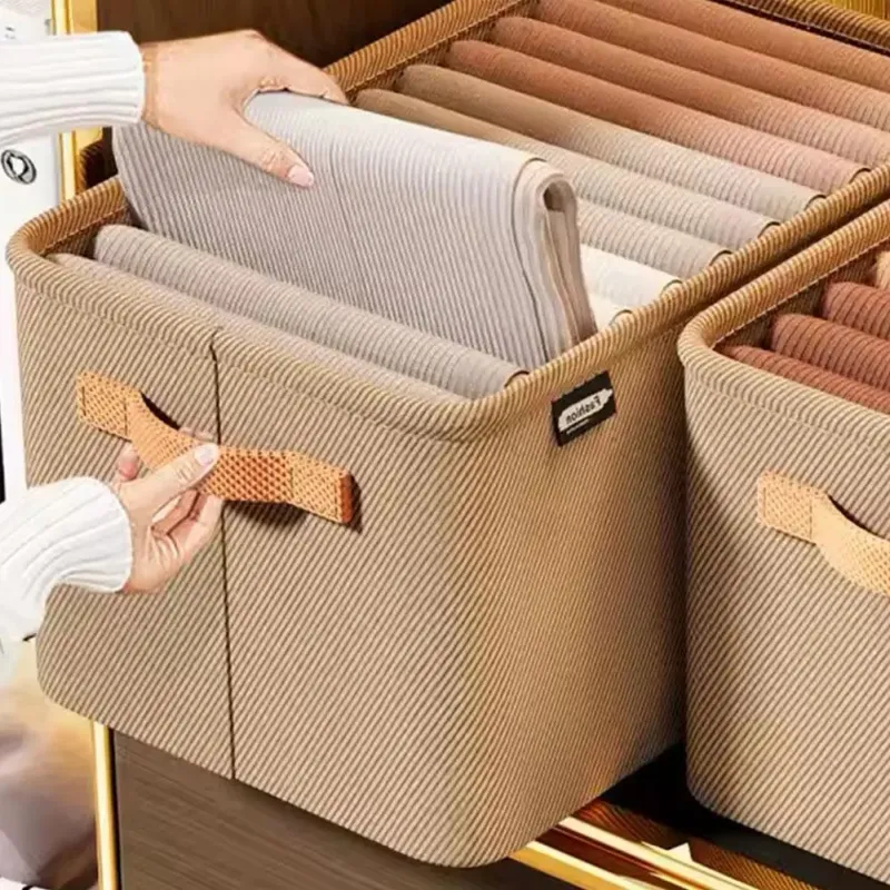 Fabric Foldable Storage Box Organizer 3