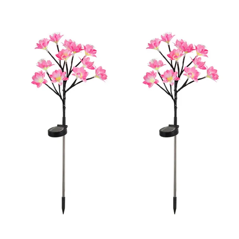 Peach Blossom Solar Garden Lights 2