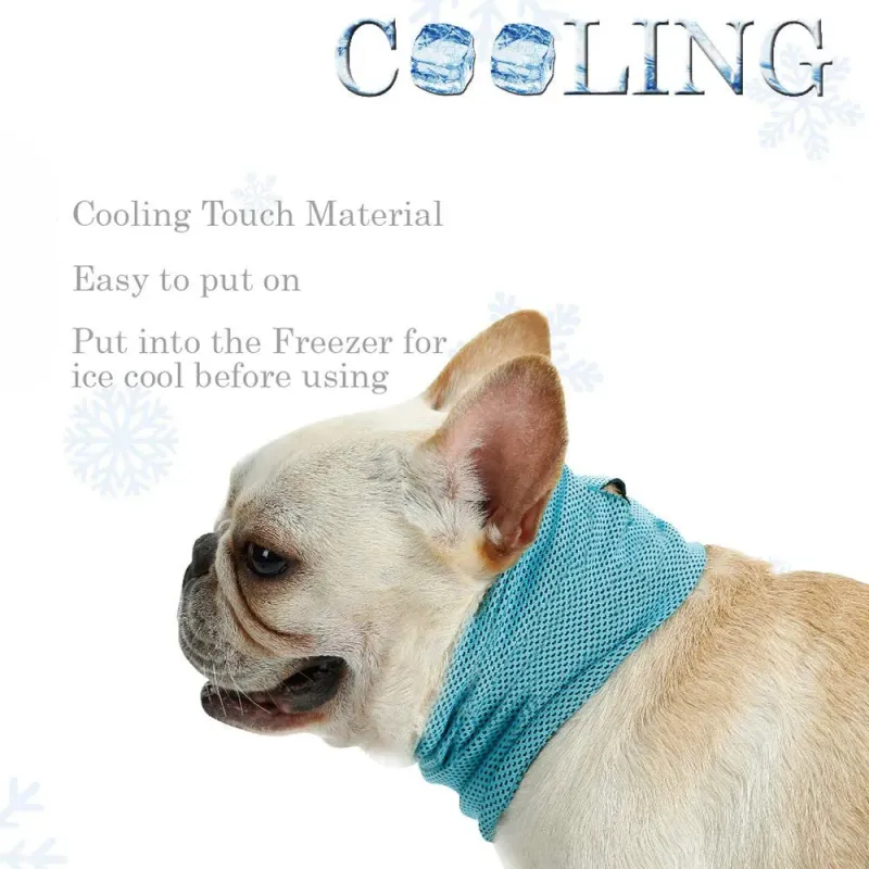 Instant Cooling Dog Collar Bandana 4