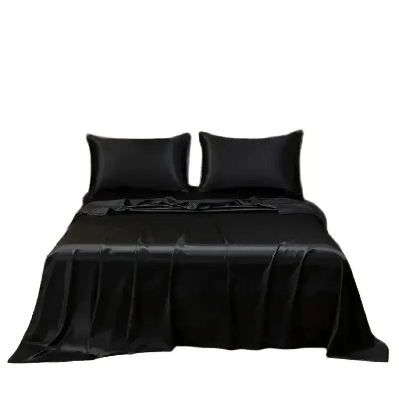 Silky Satin Cooling Bed Sheet Set 1