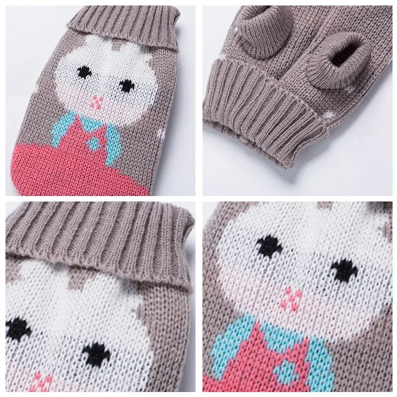 Sphynx Cat Winter Sweater Pullover 6