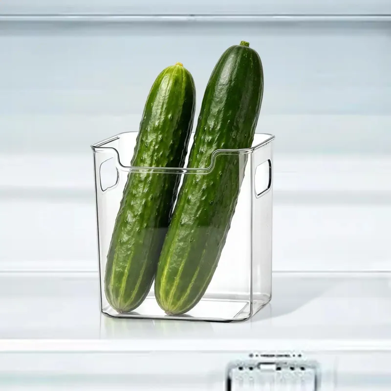 Clear Refrigerator Door Bins 4