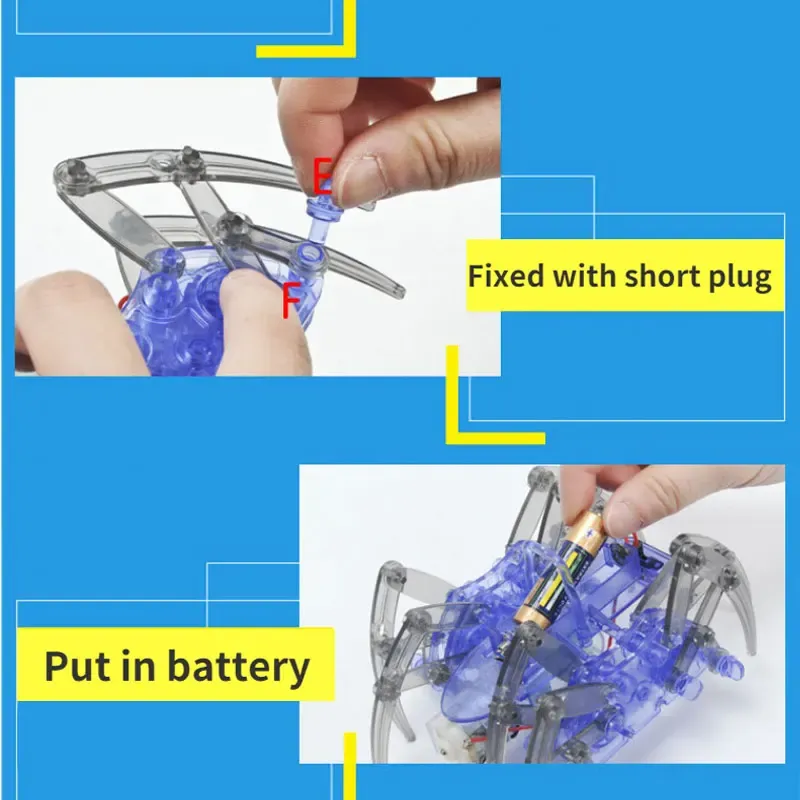 DIY Robot Spider STEM Kit for Kids 6