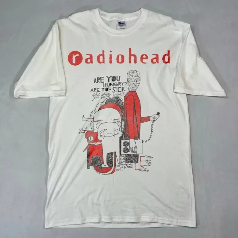 Винтажная футболка Radiohead The Bends 5