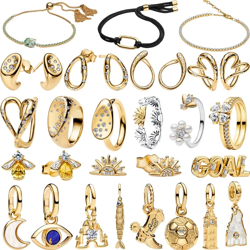 925 Sterling Silver Charms & Jewelry Making Set 1