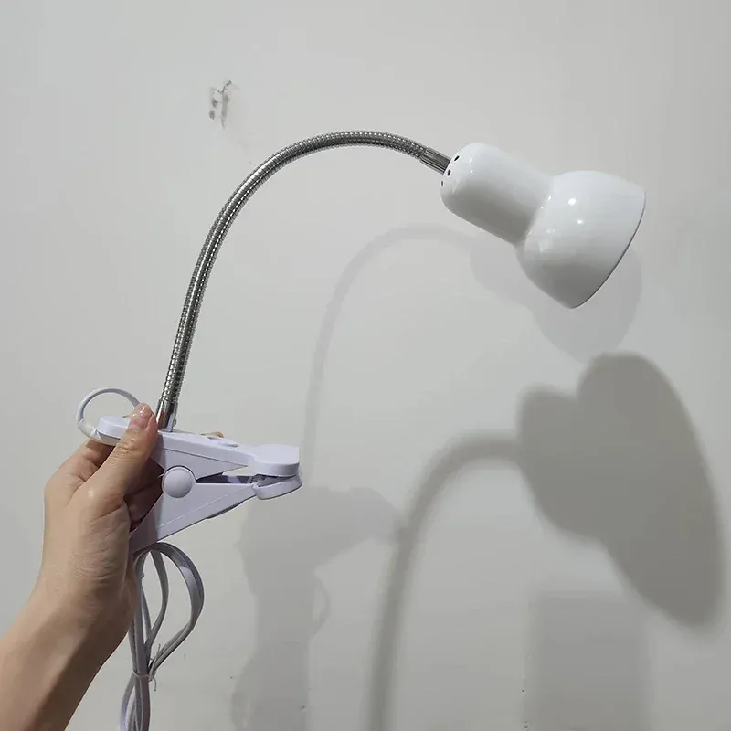 E27 Clamp Desk Lamp with Gooseneck 5