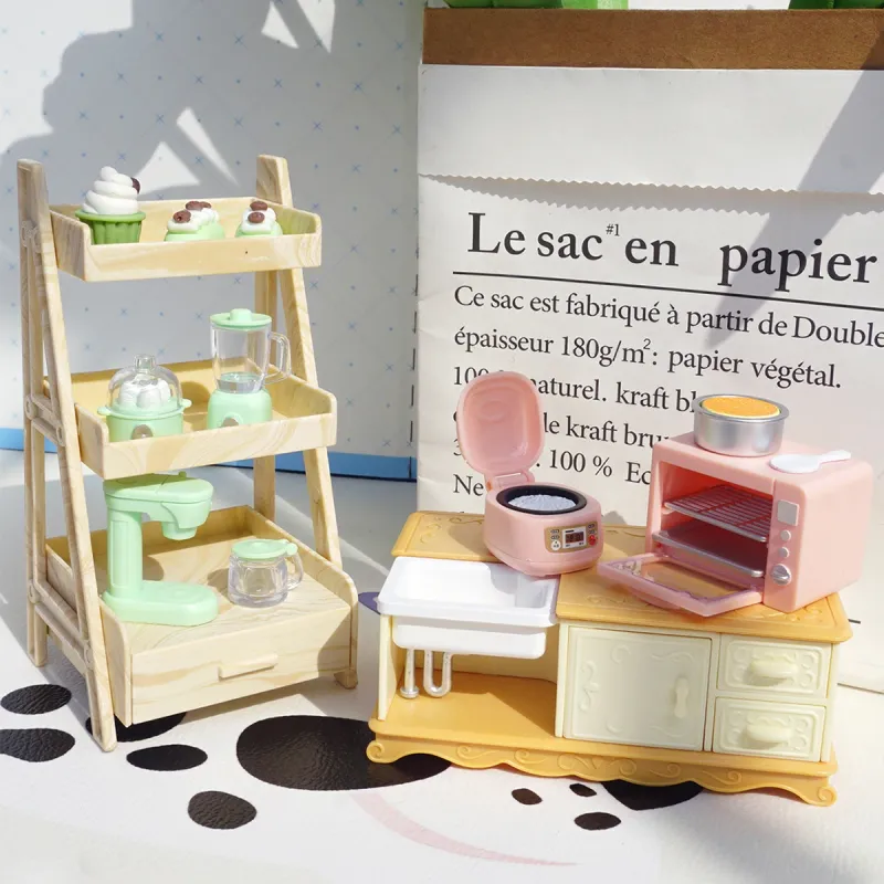Bear Biscuits Mini Kitchen Dollhouse Set 5