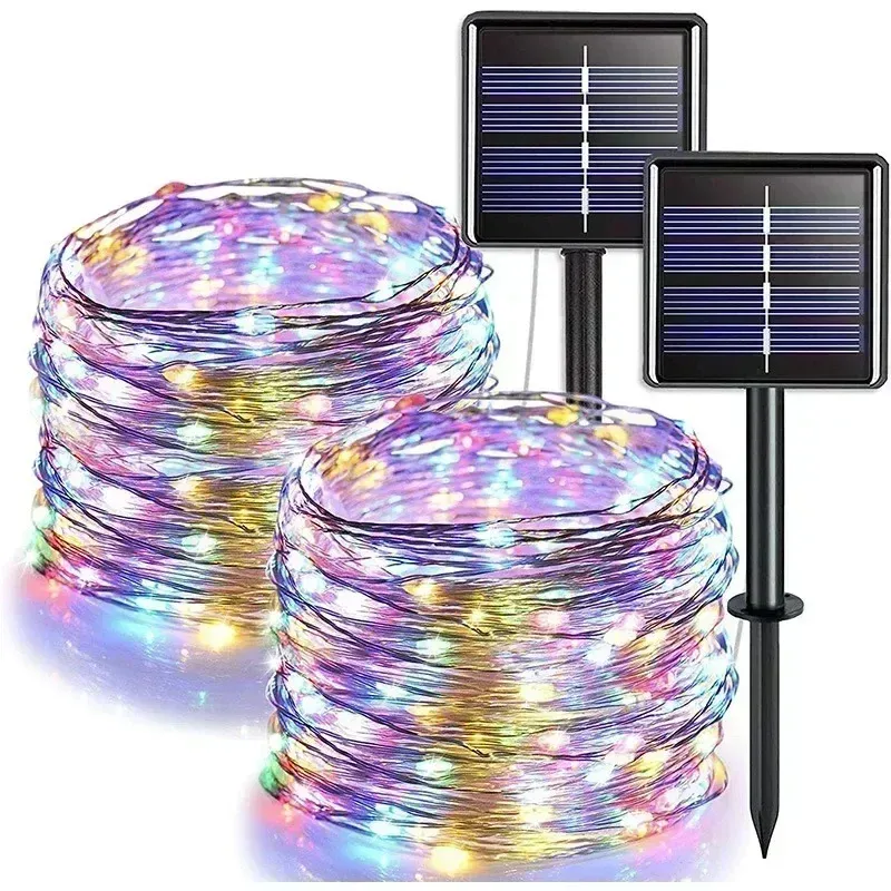 Solar LED Fairy Lights - Outdoor Waterproof 3