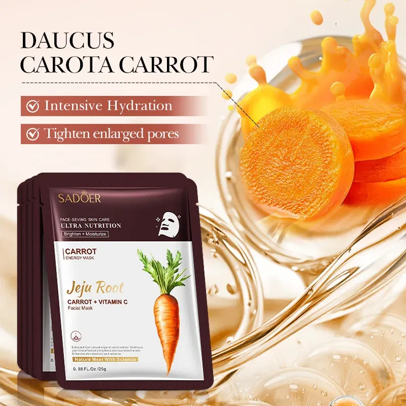 SADOER Ginseng Whitening Face Masks 6