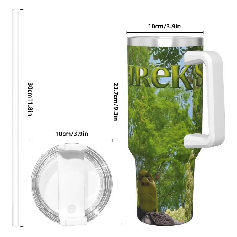S-shreks Cartoon Insulated Tumbler 40oz 4