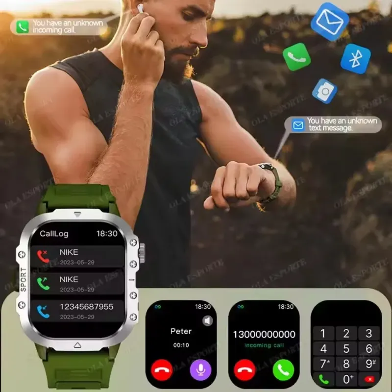 2025 GPS Military SmartWatch 3