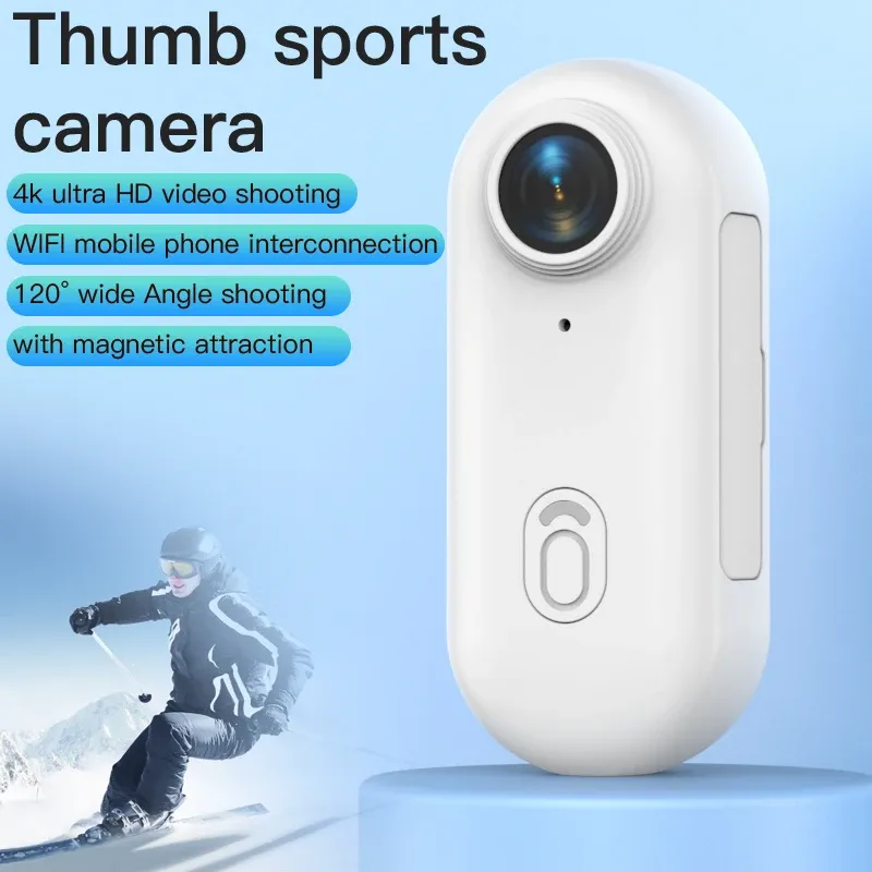 4K Magnetic Sports Camera with WiFi 2