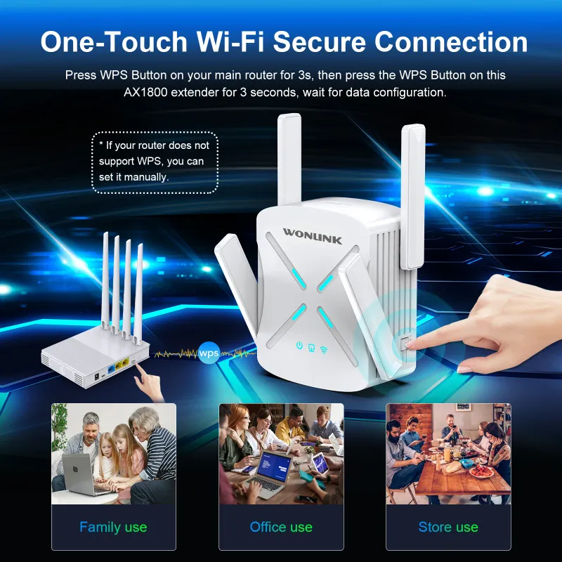 Comfast AX1800 WiFi 6 Repeater 5